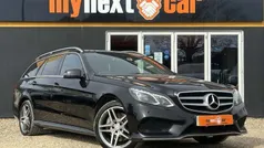 Black Used 2014 Mercedes E350 AMG Estate | £8,995 (Fair price)