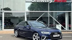 Blue Used 2023 Audi A4 S-Line Sedan | £25,490 (Fair price)