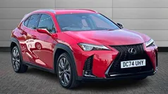 Fuji red Used 2024 Lexus UX 300h Sport Design Packet SUV | £31,279 (Fair price)