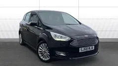 Black Used 2018 Ford C-MAX Titanium MPV | £8,339 (Fair price)