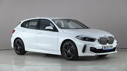 Used BMW 118 M Sport 140 HP (102 kW) 2020 White Hatchback