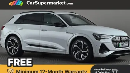 Used Audi e-tron Black Edition 230 kW (313 HP) 2022 White SUV