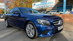 Blue Used 2019 Mercedes C200 Sedan | £16,995 (Fair price)