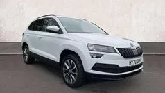 White Used 2020 Skoda Karoq SE Drive SUV | £14,253 (Fair price)