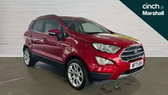 Red Used 2021 Ford Ecosport Titanium SUV | £10,780 (Fair price)