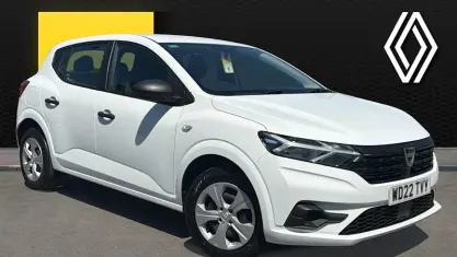 Used Dacia Sandero Essentiel 101 HP (74 kW) 2022 White Hatchback
