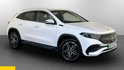 White Used 2022 Mercedes EQA250+ AMG line SUV | £18,295 (Fair price)