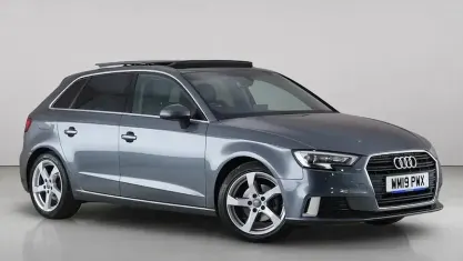 Used Audi A3 Sportback Sport 150 HP (110 kW) 2019 Grey Hatchback