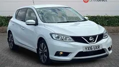 White Used 2016 Nissan Pulsar Tekna Hatchback | £7,104 (Fair price)