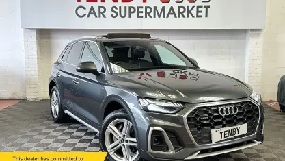 Used Audi Q5 S-Line 204 HP (150 kW) 2021 Grey SUV
