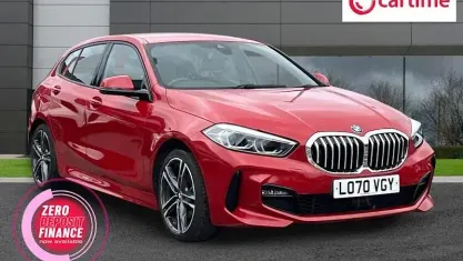 Used BMW 118 M Sport 140 HP (102 kW) 2020 Red Hatchback