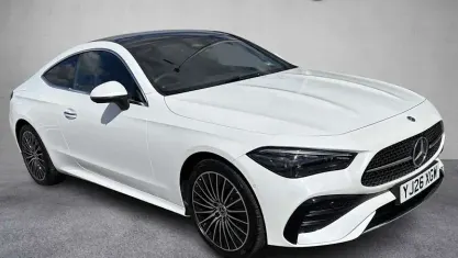 Used Mercedes CLE300 AMG line 313 HP (230 kW) 2026 White Coupe