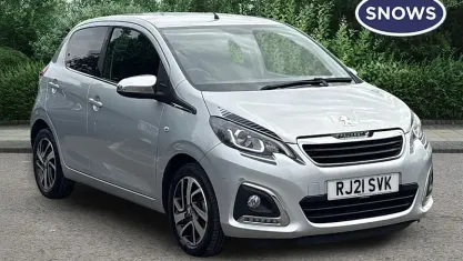 Second-hand Peugeot 108 Collection 72 CP (52 kW) 2021 Argintiu Hatchback