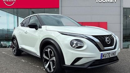 Gebraucht Nissan Juke Tekna 117 PS (86 kW) 2020 Weiß SUV