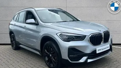 Used BMW X1 Sport Line 178 HP (130 kW) 2021 Silver SUV