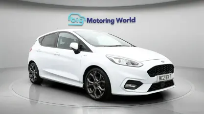 Used Ford Fiesta ST-Line 125 HP (91 kW) 2021 White Hatchback