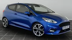 Blue Used 2020 Ford Fiesta ST-Line X Hatchback | £8,395 (Fair price)