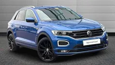 Blue Used 2021 VW T-Roc R-line SUV | £21,695 (Fair price)
