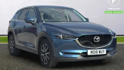 Used Mazda CX-5 Inclusive 150 HP (110 kW) 2018 Blue SUV