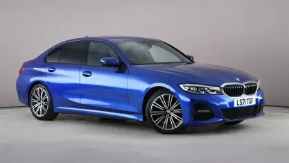 Used BMW 320 M Sport 184 HP (135 kW) 2021 Blue Sedan