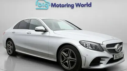 Used Mercedes C200 AMG line 160 HP (117 kW) 2019 Silver Sedan