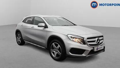 Used Mercedes GLA220 AMG line 177 HP (130 kW) 2015 Silver SUV