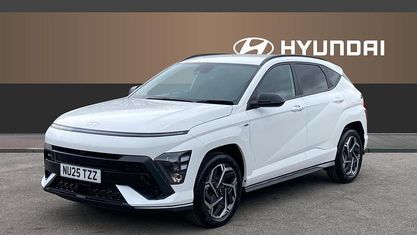 Gebraucht Hyundai Kona N Line 101 PS (74 kW) 2025 Weiß SUV
