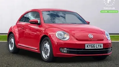 Used VW Beetle Design 150 HP (110 kW) 2016 Red Hatchback