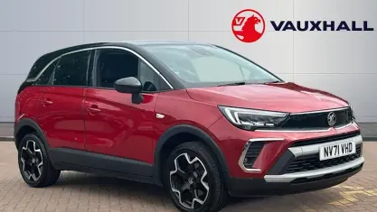 Used Vauxhall Crossland Edition 131 HP (96 kW) 2022 Red SUV