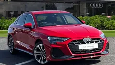 Red Used 2025 Audi A3 S-Line Sedan | £28,798 (Fair price)