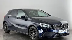 Blue Used 2018 Mercedes A200 AMG Line Premium Hatchback | £14,550 (Fair price)