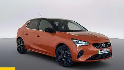 Used Vauxhall Corsa-e Elite 100 kW (136 HP) 2022 Orange Hatchback