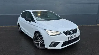 Used Seat Ibiza FR 110 HP (80 kW) 2022 White Hatchback