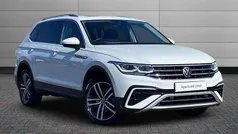 Pure white Used 2025 VW Tiguan Allspace Elegance SUV | £33,665 (Fair price)