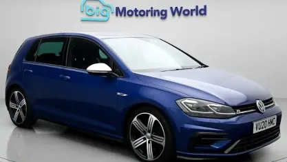 Used VW Golf VII R 300 HP (220 kW) 2020 Blue Hatchback