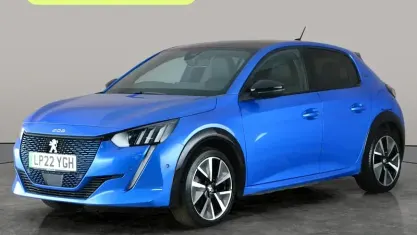Used Peugeot e-208 GTi 100 kW (136 HP) 2022 Blue Hatchback