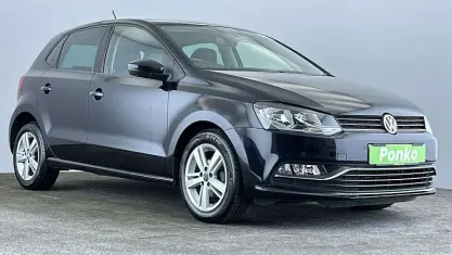 Used VW Polo Edition 90 HP (66 kW) 2017 Black Hatchback