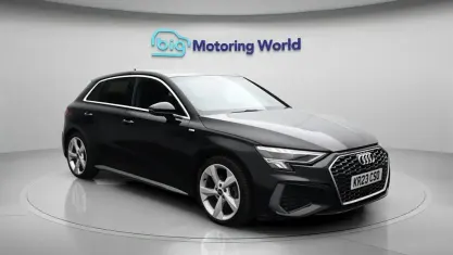 Used Audi A3 Sportback S-Line 150 HP (110 kW) 2023 Black Hatchback