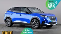 Blue Used 2022 Peugeot e-2008 Premium SUV | £15,447 (Fair price)