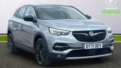 Used Vauxhall Grandland X SRi 131 HP (96 kW) 2021 Grey SUV