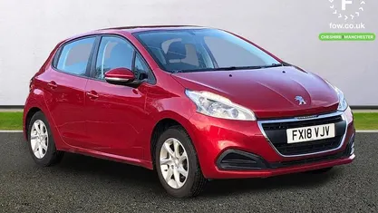 Used Peugeot 208 Active 82 HP (60 kW) 2018 Red Hatchback