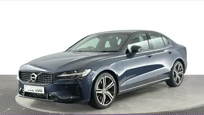 Used Volvo S60 R-Design 390 HP (286 kW) 2021 Blue Sedan