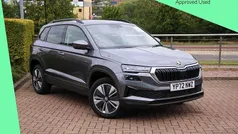 Graphite grey metallic Used 2022 Skoda Karoq SE Drive SUV | £19,995 (Fair price)