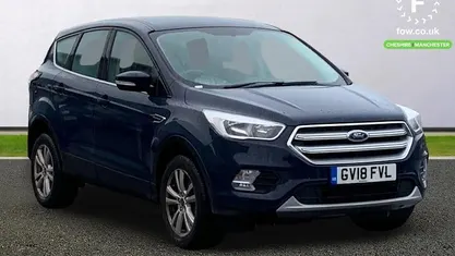 Blue Used 2018 Ford Kuga Style SUV | £10,699 (Fair price)