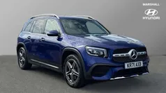 Blue Used 2021 Mercedes GLB220 AMG Line Premium SUV | £26,793 (Fair price)
