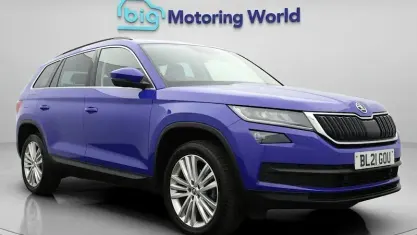 Used Skoda Kodiaq SE L 150 HP (110 kW) 2021 Blue SUV