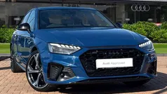 Blue Used 2024 Audi A4 Black Edition Sedan | £27,490 (Fair price)