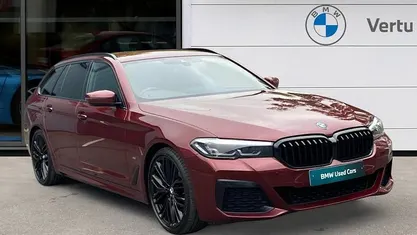 Used BMW 520 M Sport 190 HP (139 kW) 2022 Red Estate