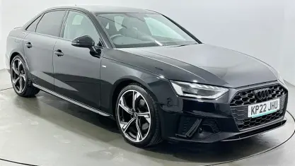 Begagnad Audi A4 Black Edition 150 HK (110 kW) 2021 Svart Sedan
