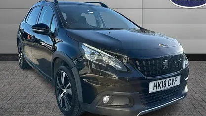 Black Used 2018 Peugeot 2008 GT-line SUV | £6,987 (Fair price)